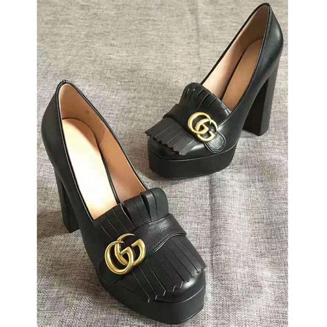 gucci shoes women black